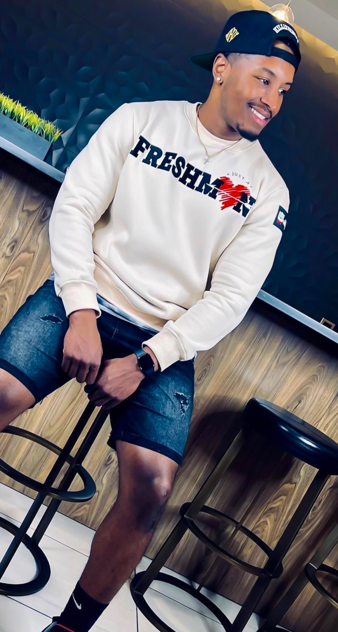 Just a Freshman @ Heart Crewneck