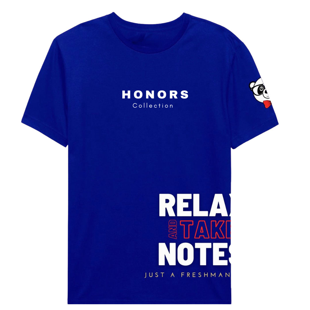 Honors Unisex Tee - Cerulean Blue