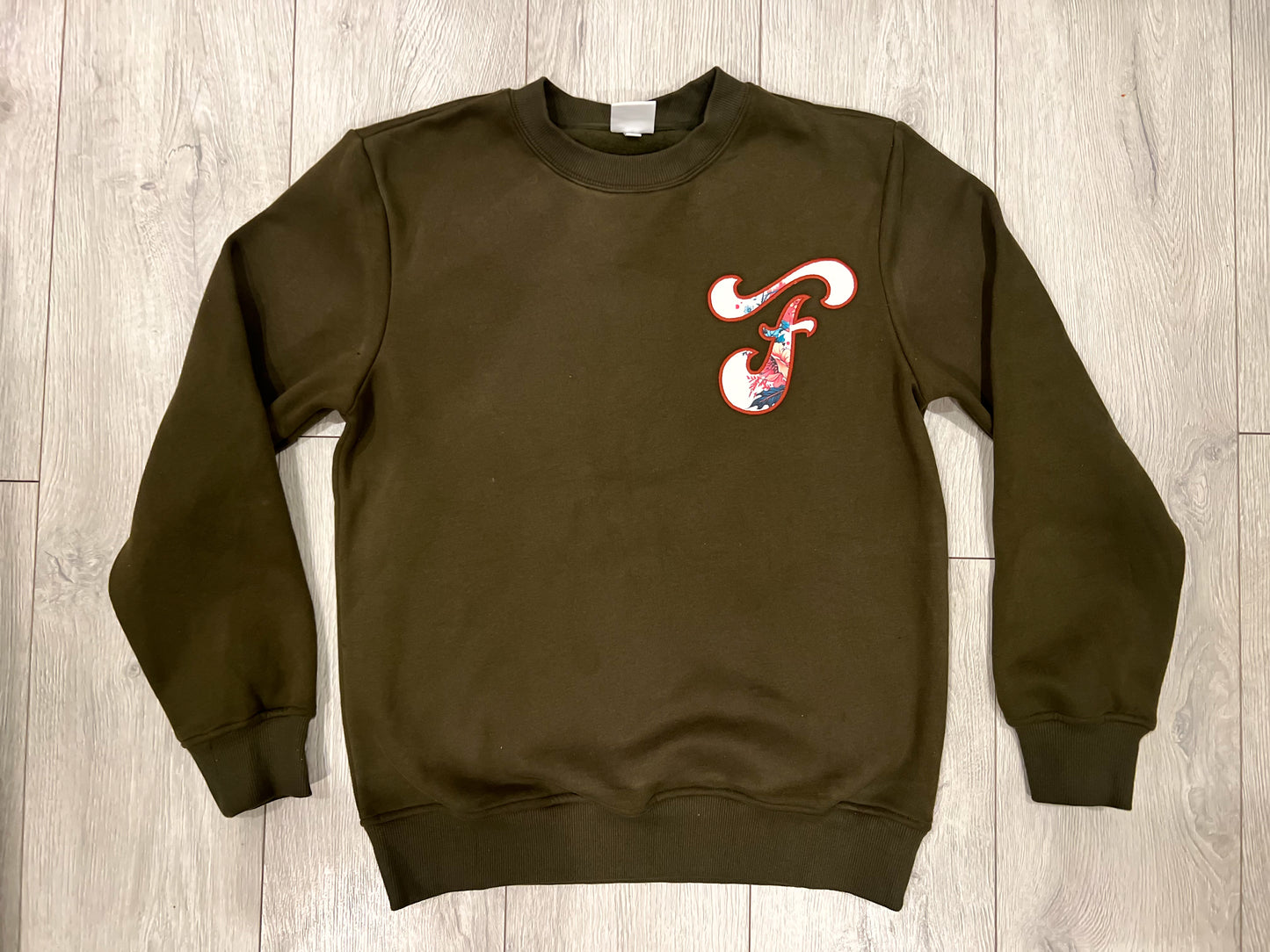 “F for Freshman” Crewneck Sweater