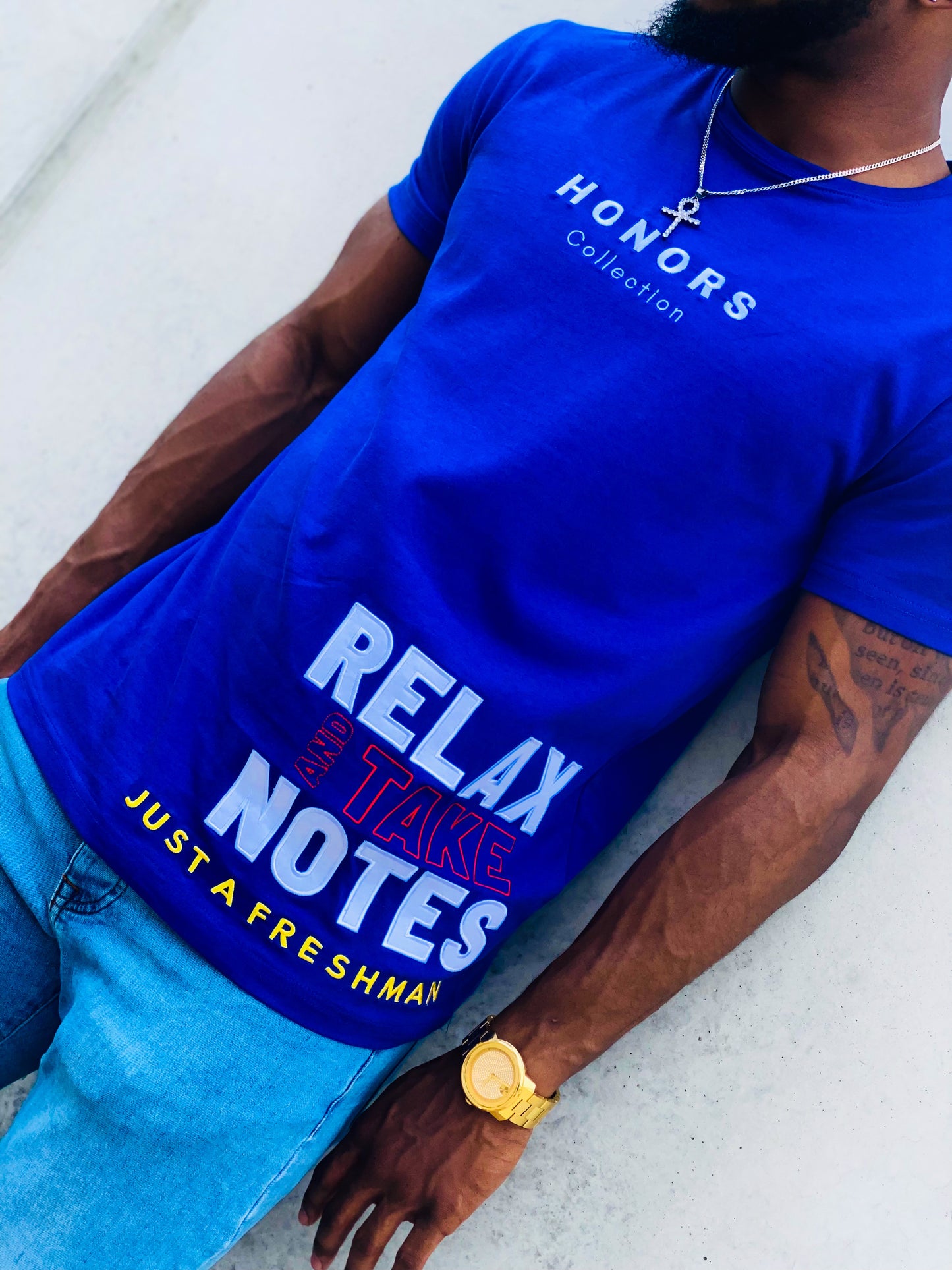 Honors Unisex Tee - Cerulean Blue